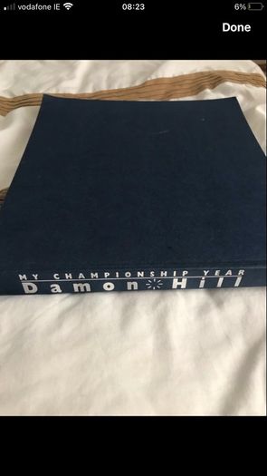 Damon Hill championship Year biography printed 1996 hardback