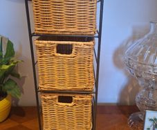 Wicker Cabinet