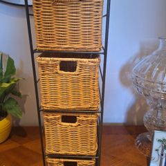 Wicker Cabinet