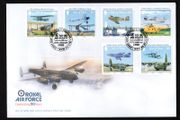 2008 Isle of Man 90th Anniversary of The Royal Air Force Commemorative Stamps First Day Cover (FDC)