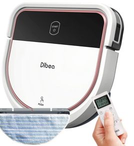 Robotic Vacuum Cleaner 2 in 1 Vacuuming and Mopping Robot, Quiet, Self-Charging Robotic Vacuum, Cleans Hard Floors to Medium-Pile Carpets (FREE POSTAGE)