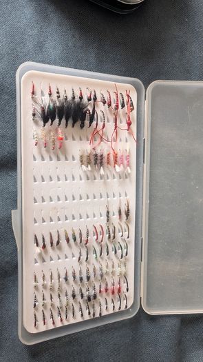 600 Flies in 8 fly boxes