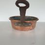 Copper pan French with forged iron handle Image 5