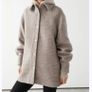 Wool oversized shirt jacket, Other Stories Image 3