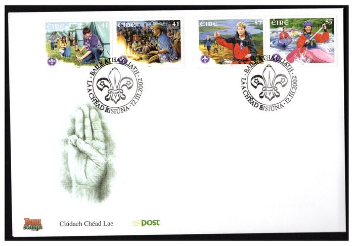 Collection 2002 Ireland Commemorative Stamps An Post First Day Cover (FDC). Collection of 16 covers.