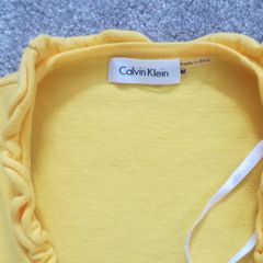 Calvin Klein Yellow Cardigan