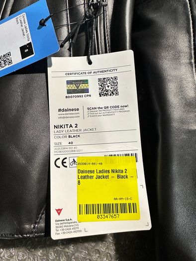 Dainese Nikita Ladies leathers