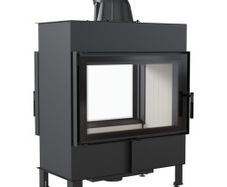 Lucy Tunnel 14 kW Double Sided Insert Stove