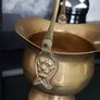 Vintage brass ornament mini coal bucket Image 3