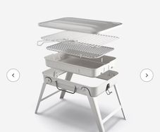 portable barbecue stainless steel