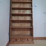Solid Wood Tall Bookcase Image 3