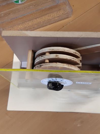 Combination lock demonstration model