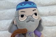 Harry Potter Clip On Plush Key Chain Professor Albus Dumbledore approx. 13cm. Used Please see photos