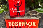 Vintage Degryp Oil Tin Set