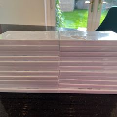 22 x White Blank DVD cases.