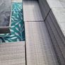 large rattan corner garden dining set Image 4