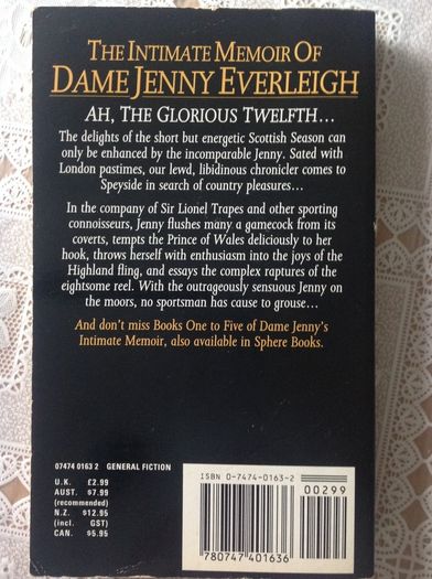 The Intimate Memoir of Dame Jenny Everleigh