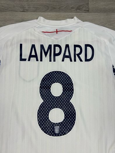Vintage 2007 Umbro England Frank Lampard Jersey Shirt Mens Small