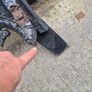 iron cast garden bench sides Image 3
