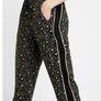 Opus green and black leopard print cropped trousers Image 2