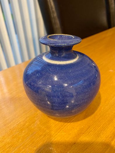 A Louis Mulcahy Pottery Posy Jar/ Vase