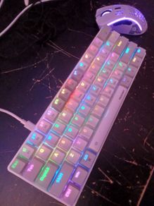 RGB GAMING BUNDLE-Glorius+ Tecknet. perfect mouse+keyboard-mechanical.