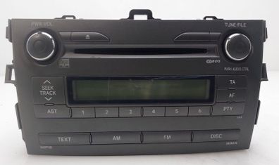 Toyota OEM DAB Radio Head Unit - 86120-02B70 - Yaris/Corolla - Tested Working