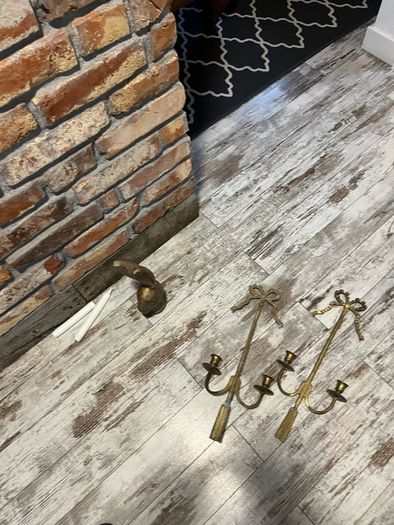vintage candle holders