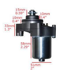 Starter Motor Kazuma 50cc Meerkat , QUAD ETC