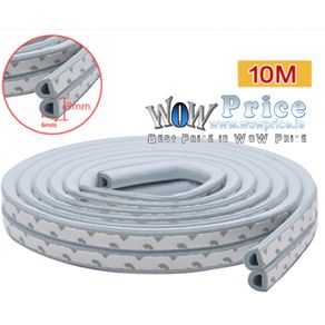40311 10M DIEP Type Door Weather Strip Self Adhesive Rubber Seal Foam Tape