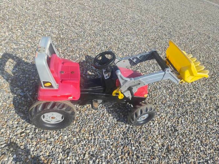 Massey Ferguson Kids tractor (rolly toys) with attachments