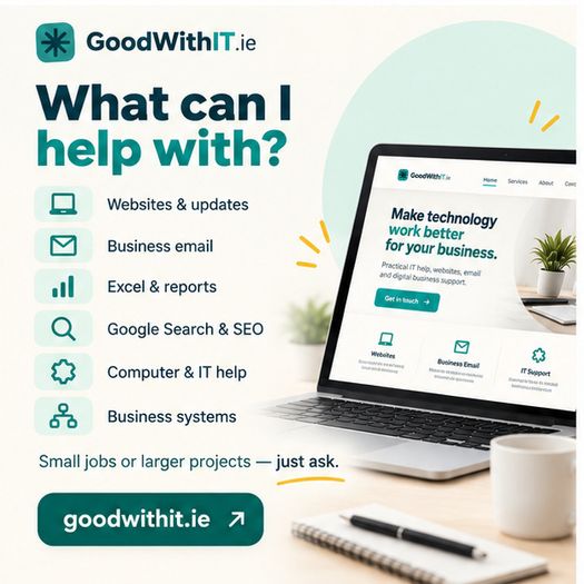 IT Help & Business Support | Websites, Email, Excel & More