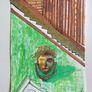 Original Art Roman Art Roman Door Knocker Interior Design Art contemporary Irish Art abstract painting Image 3