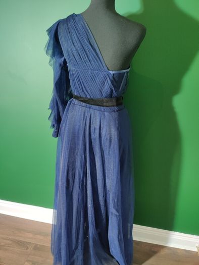 Navy long dress size M-L TS couture atelier designer special occasion  dress