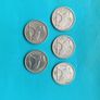 Irish 6 pence coins date run Image 3