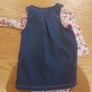 girls 3-6 months dungarees outfit Image 2