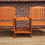 Garden Love Duo Seat Patio Bench Set Image 4