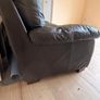 Leather 3 Seater Sofa Image 6