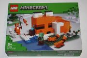 Lego Minecraft 21178 The Fox Lodge