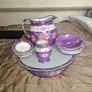 Enter a catchy titleComplete 7-Piece Vintage Purple Wash Set - Excellent Condition Image 2
