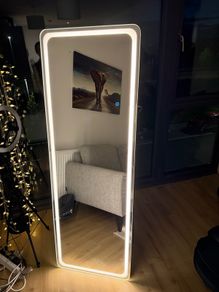 Full Body LED Lighted Mirror - Floor/Wall Mounted