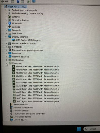 3 x Lenovo Ryzen 5 pro 16-256 win 11 pro