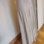 Lovely italian light grey maxi high waisted skirt size UK 14/16 EU42/44 Postage included Image 4