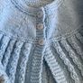 Blue matinee coat Image 2