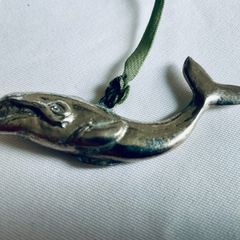 Vintage Whale Tablecloth Weights Set of 4