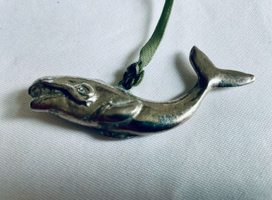 Vintage Whale Tablecloth Weights Set of 4