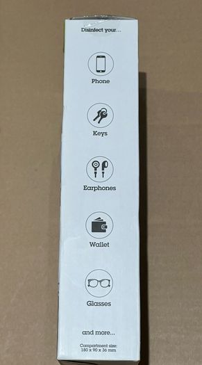 Beldray 2 in 1 Antibacterial Wireless Charging UV-C Box
