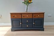 Solid Two-Tone Sideboard