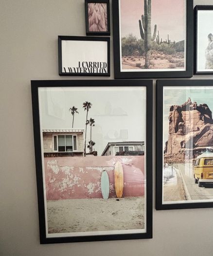 Bedroom Desert Road Trip Gallery Wall Set of 6