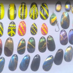 french spinner blades for lure making flying c and inline